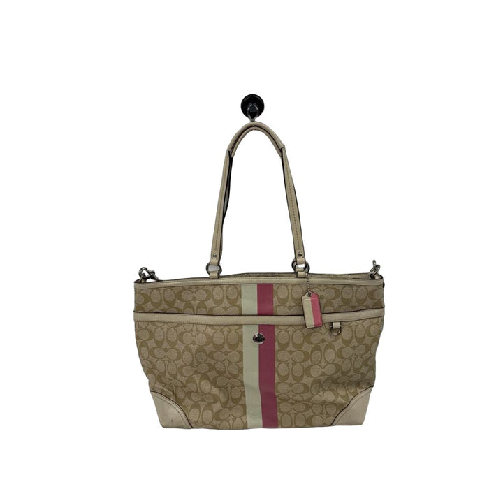 Signature Heritage Stripe Diaper Bag