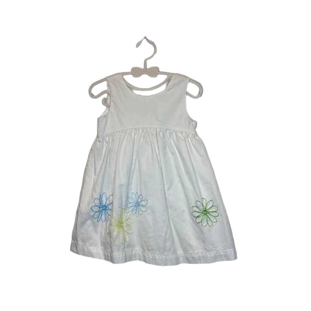 Sleeveless Cotton Dress