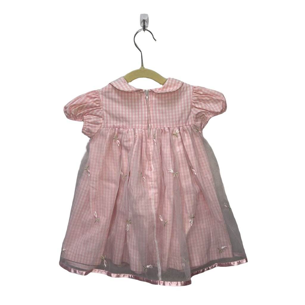 SS Dress w Peter Pan Collar / Checkered