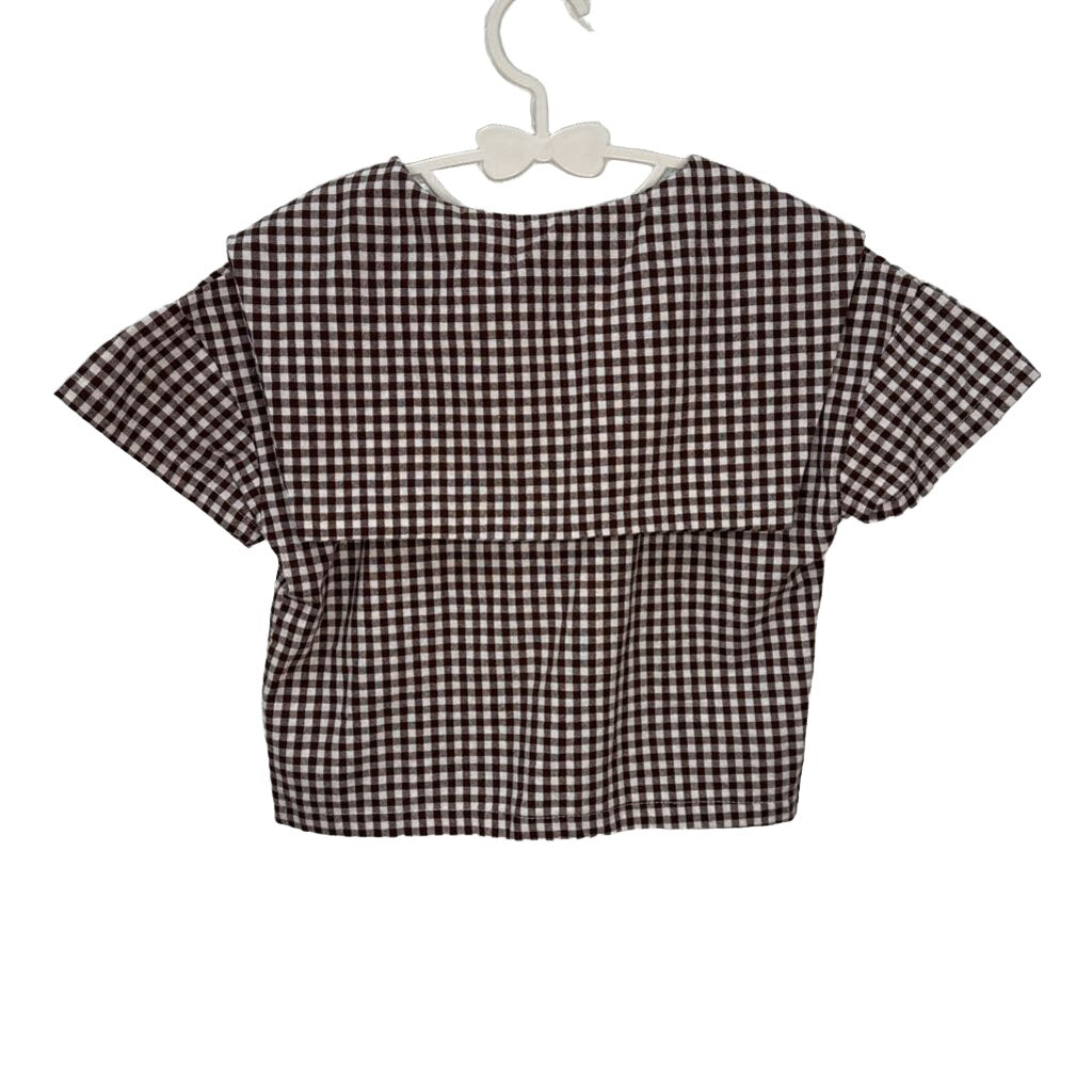 2PC Gingham Short Set