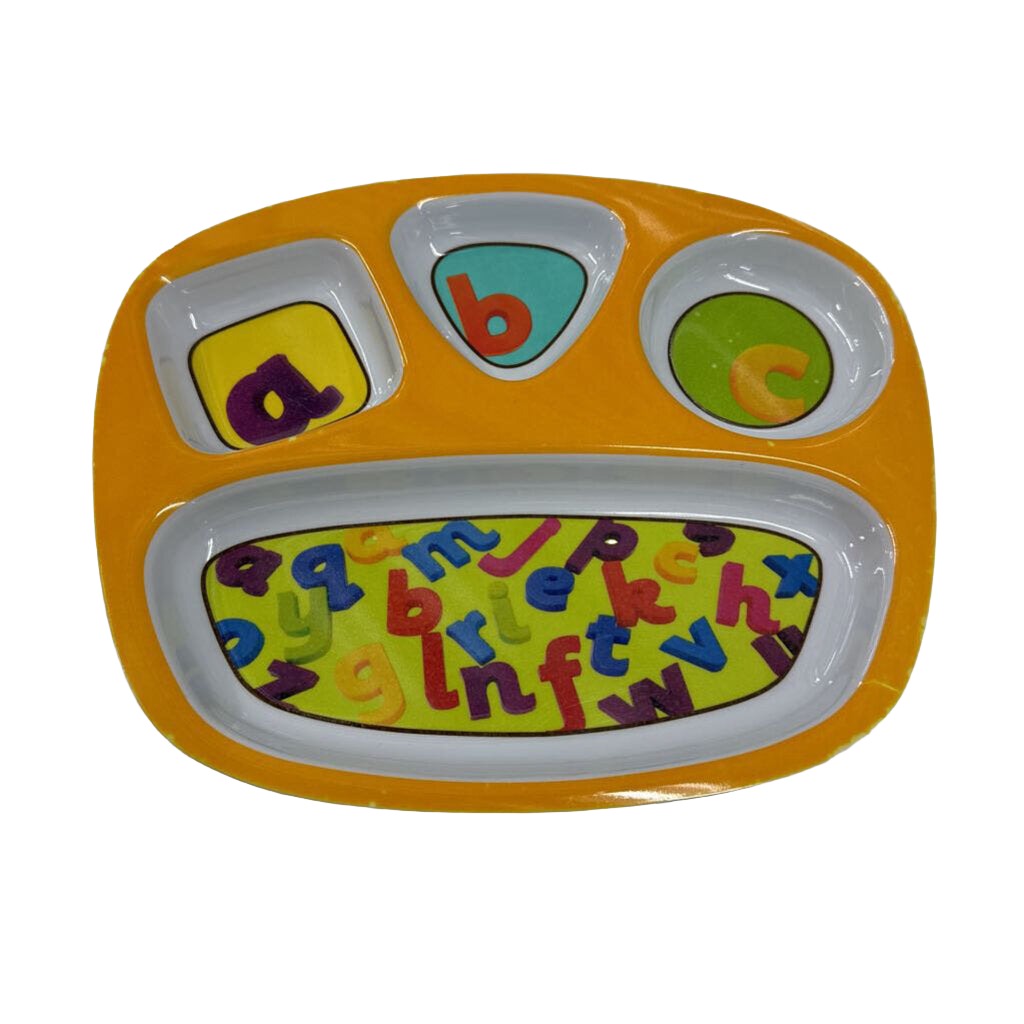 Divided Child's Plate - ABC