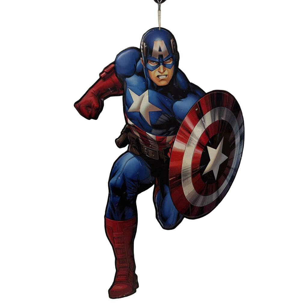 Metal Captain America Sign