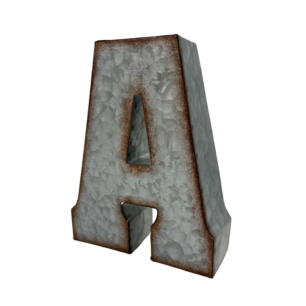 7" Metal Letter A