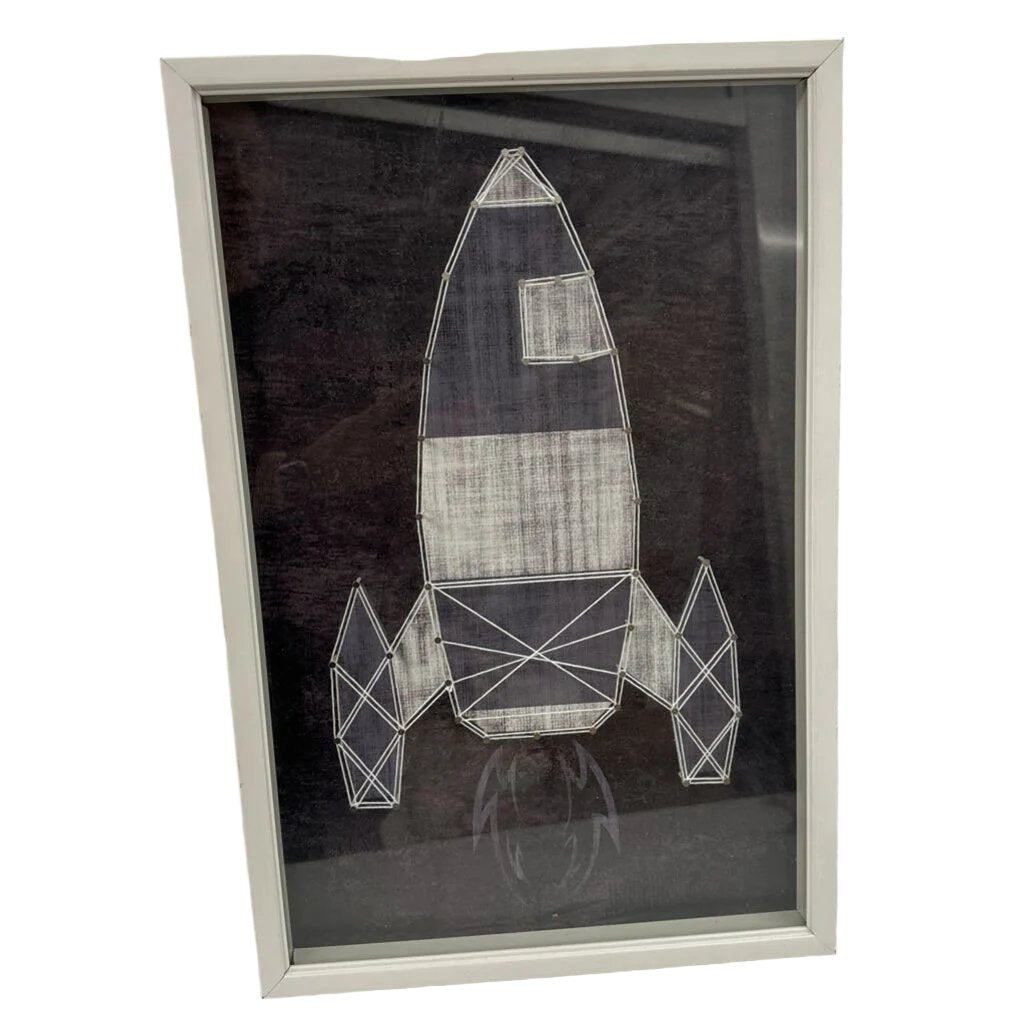 Spaceship Shadow Box Frame