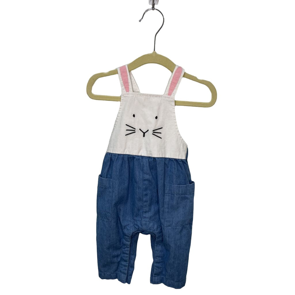 Bunny Denim Romper