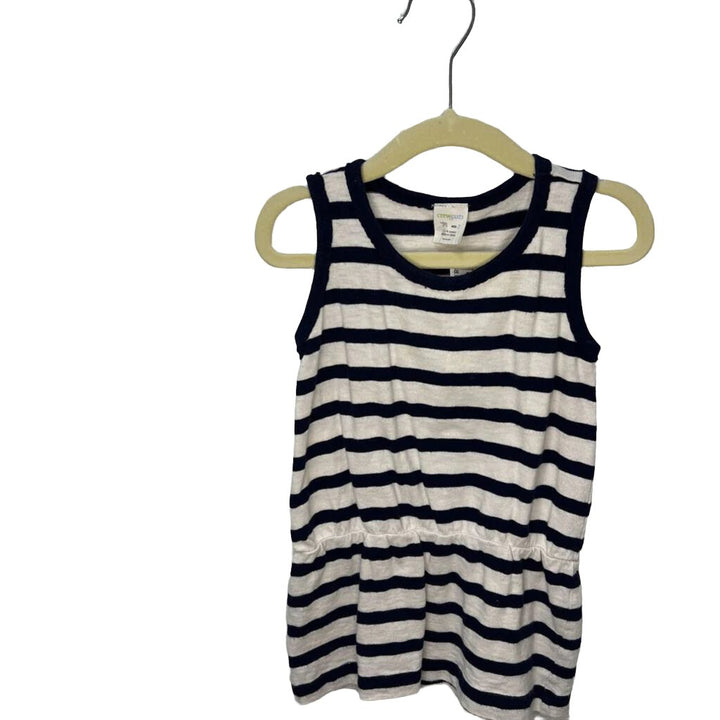 Sleeveless Striped Dress