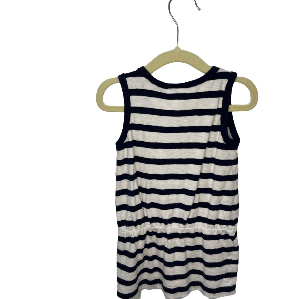 Sleeveless Striped Dress
