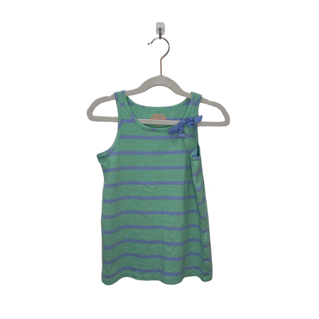 Sleeveless Striped Shirt