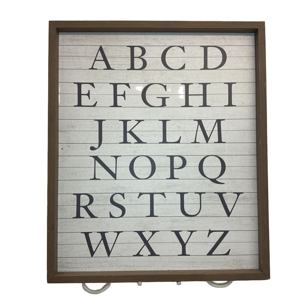 Alphabet Wall Art