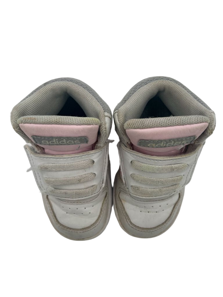 Velcro High Top Tennis Shoes / Stripes