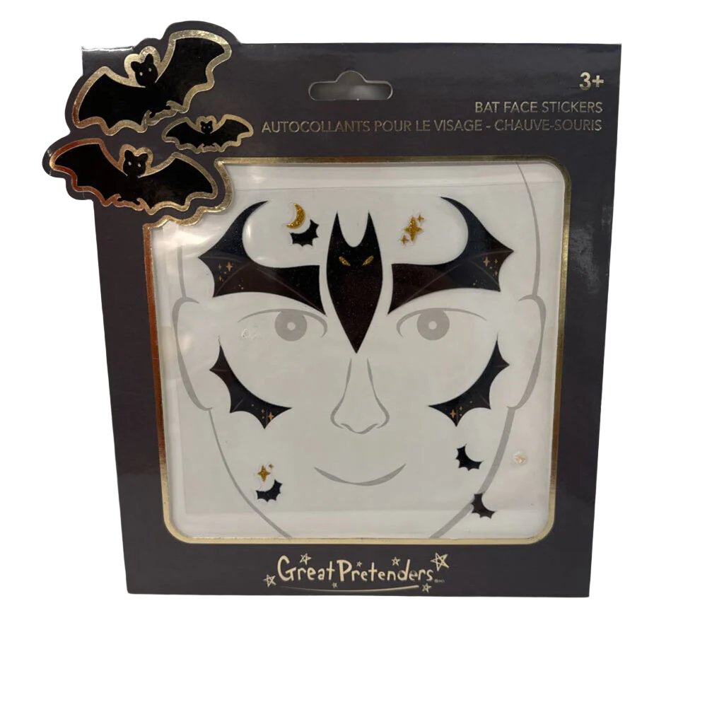 Bat Face Stickers