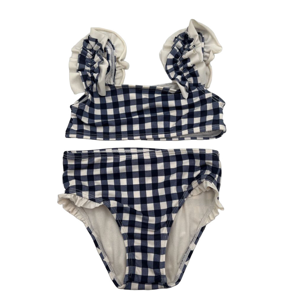 2 PC Checkered Swimsuit