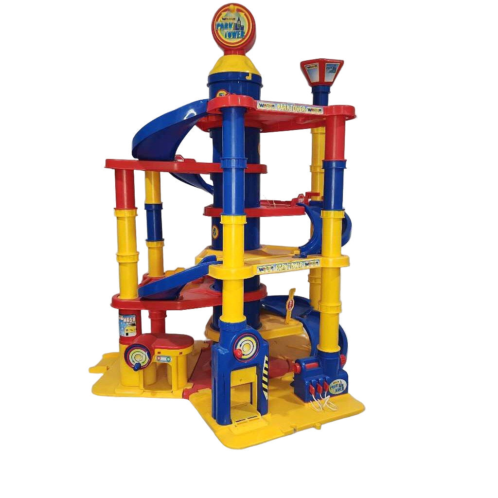 Car Garage Tower Play Set