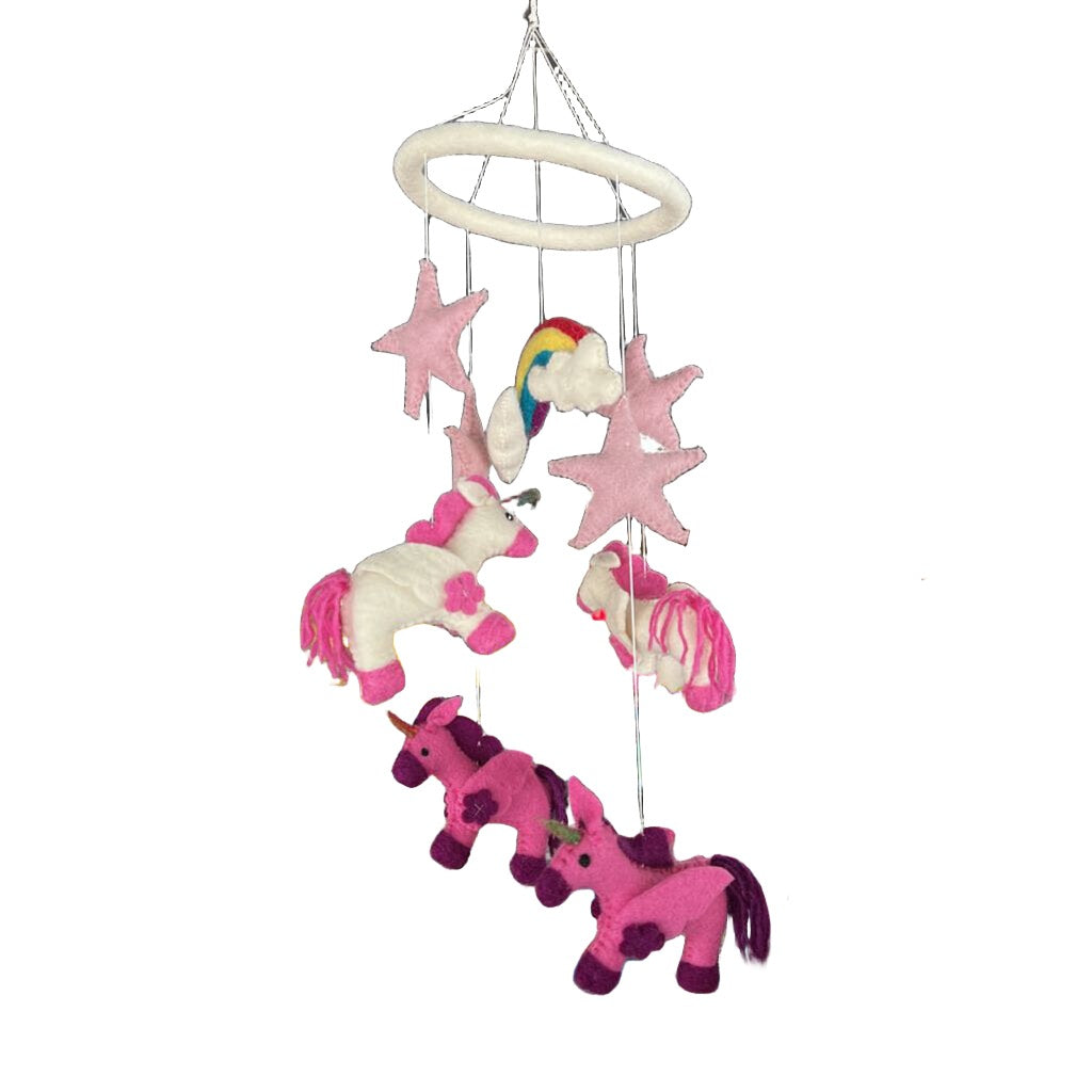 Unicorn Wool Mobile