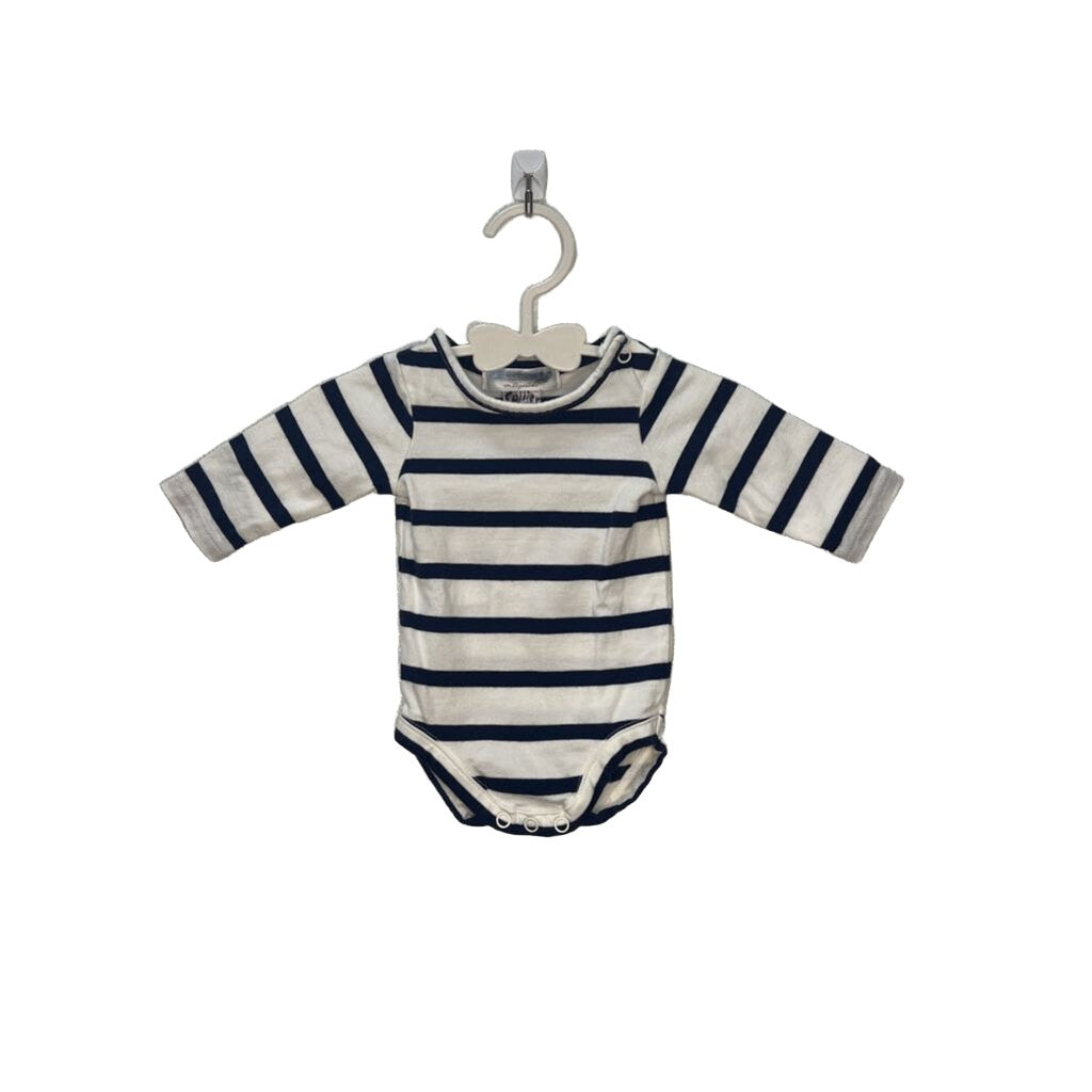 LS Striped Onesie