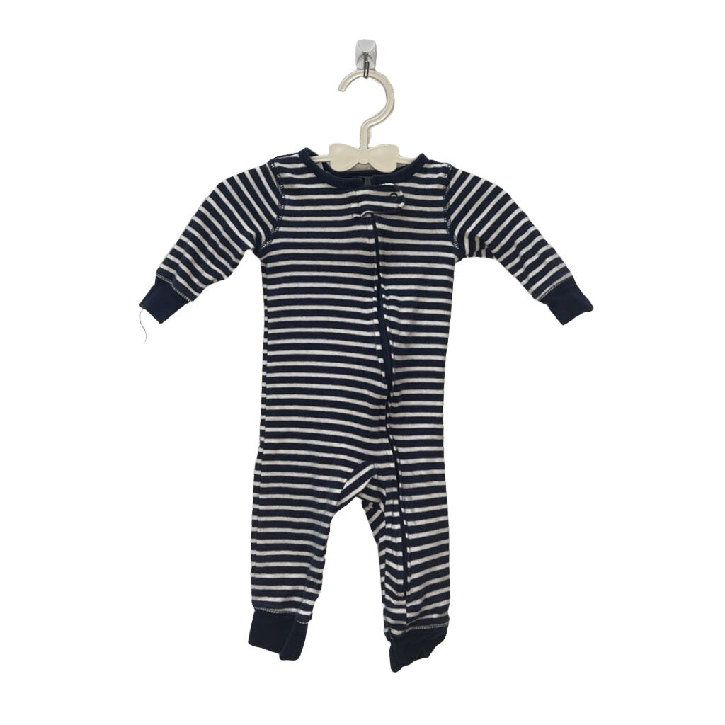 LS Footless Striped Onesie