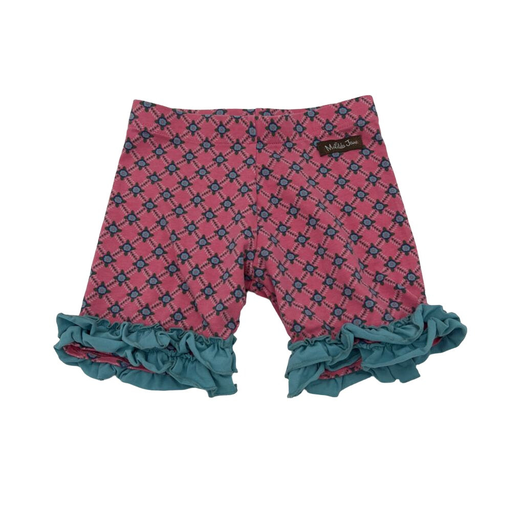 Bike Shorts / Ruffles + Flowers