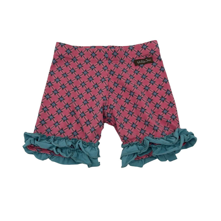 Bike Shorts / Ruffles + Flowers