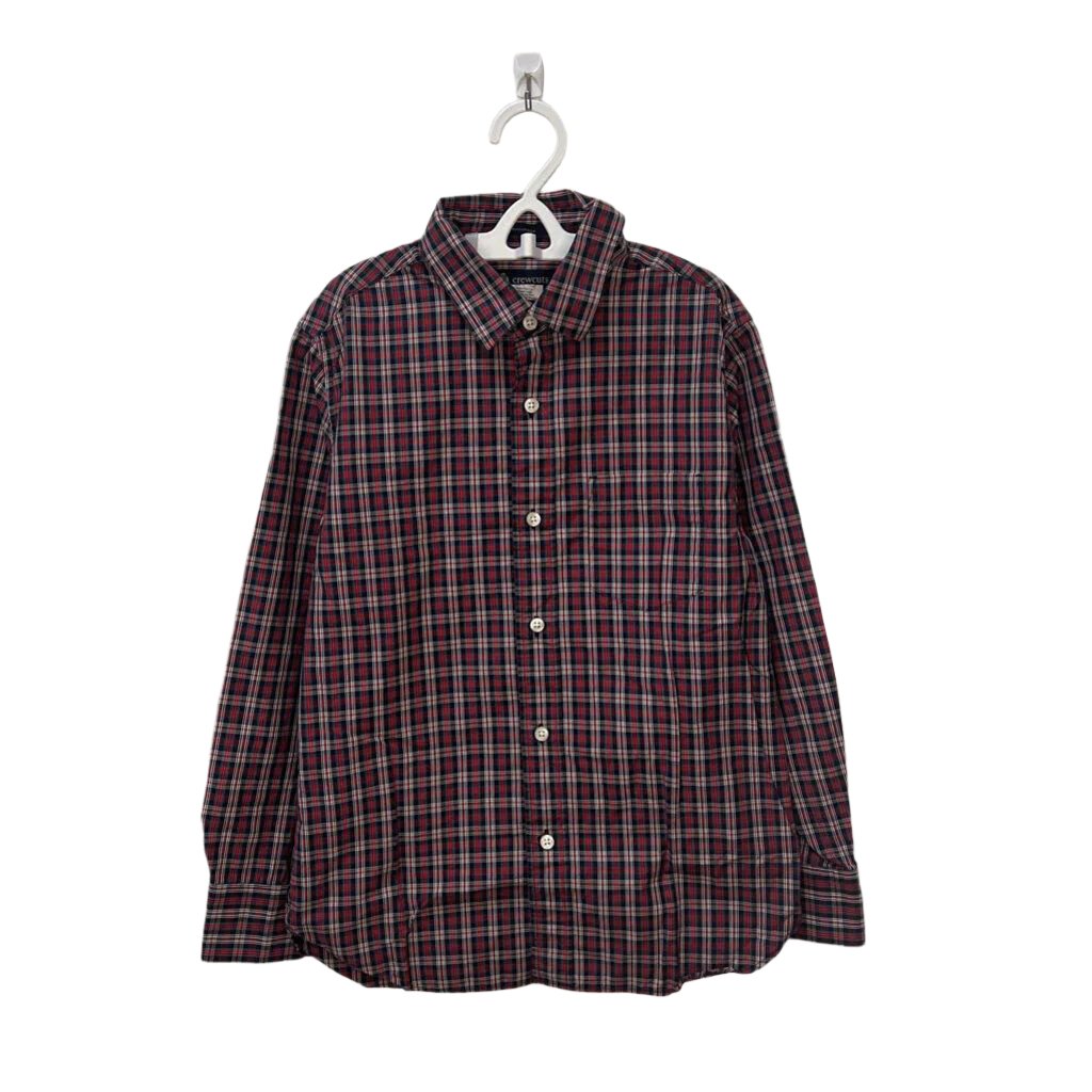 LS Collared Button Down / Checkered