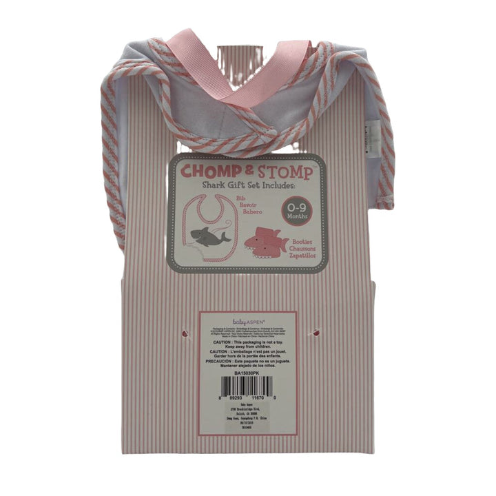 Chomp & Stomp Bib Set