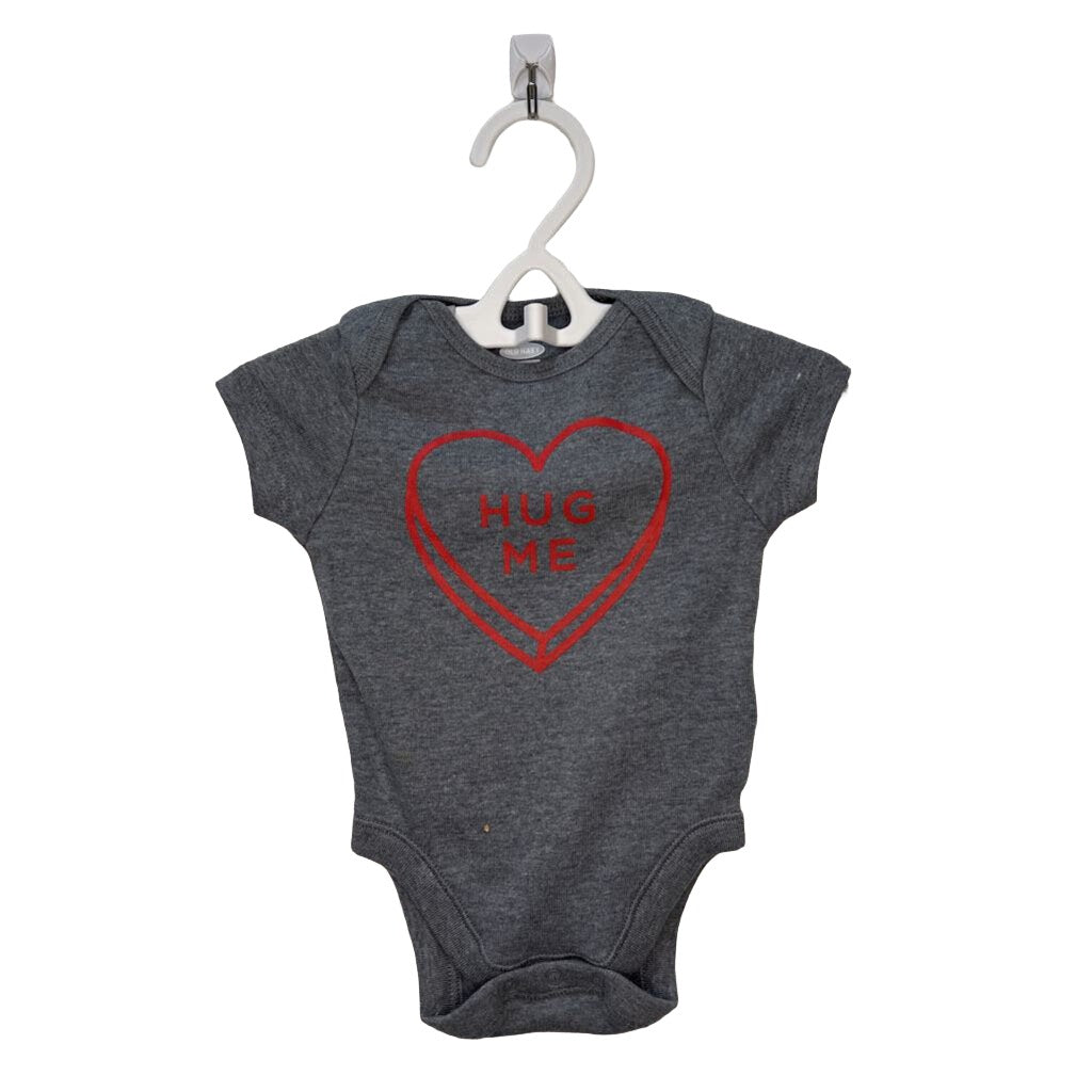 "Hug Me" SS Onesie