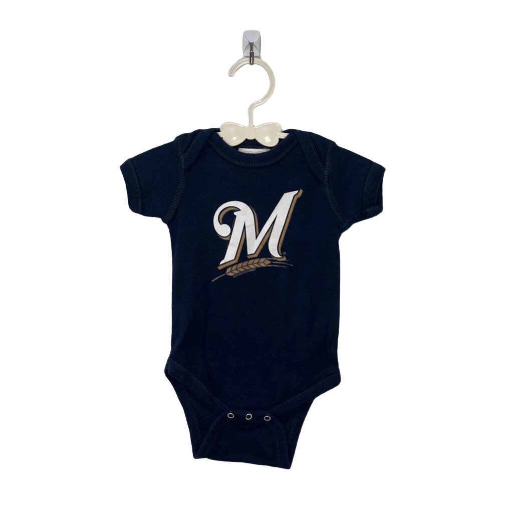 Milwaukee Brewers SS Onesie