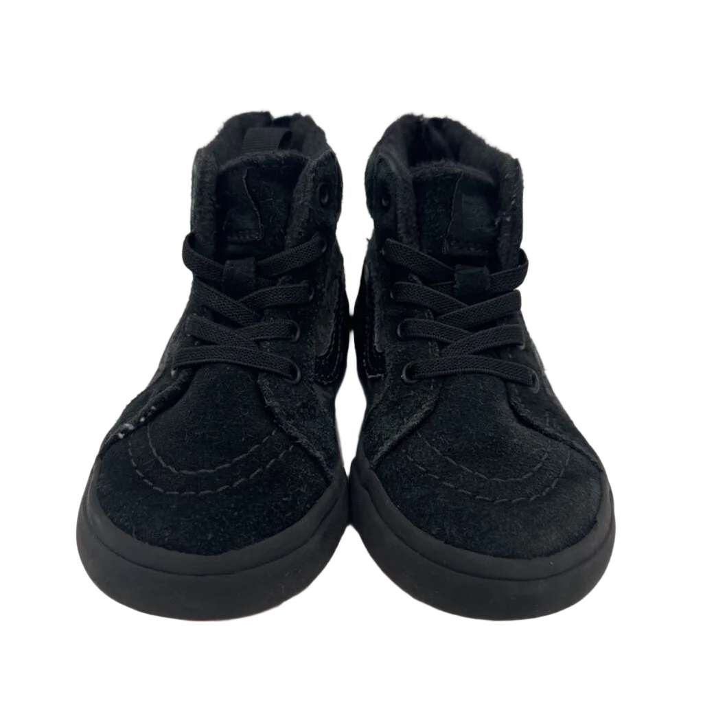 Zip Up High-Top Shoes