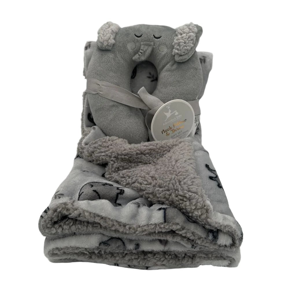 Neck Pillow & Throw Gift Set