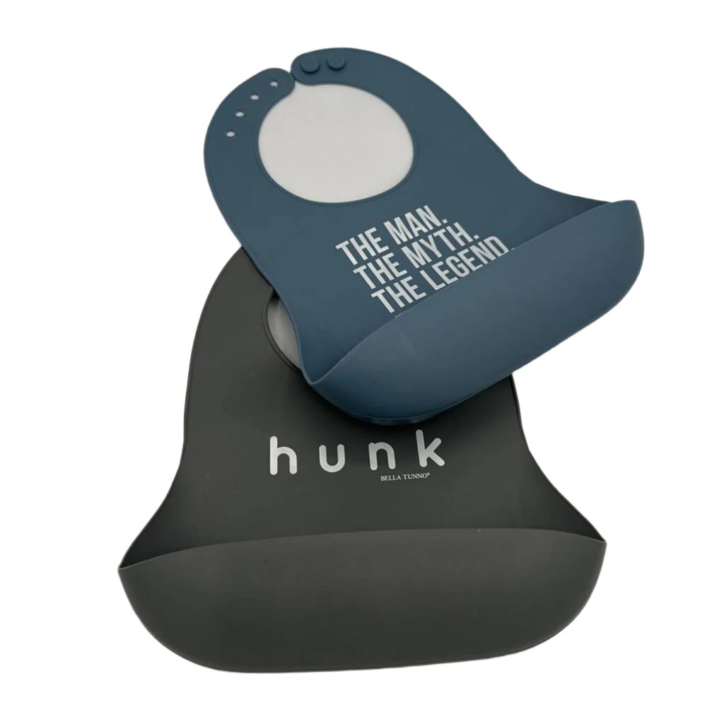 Rubber Bibs + Food Catcher