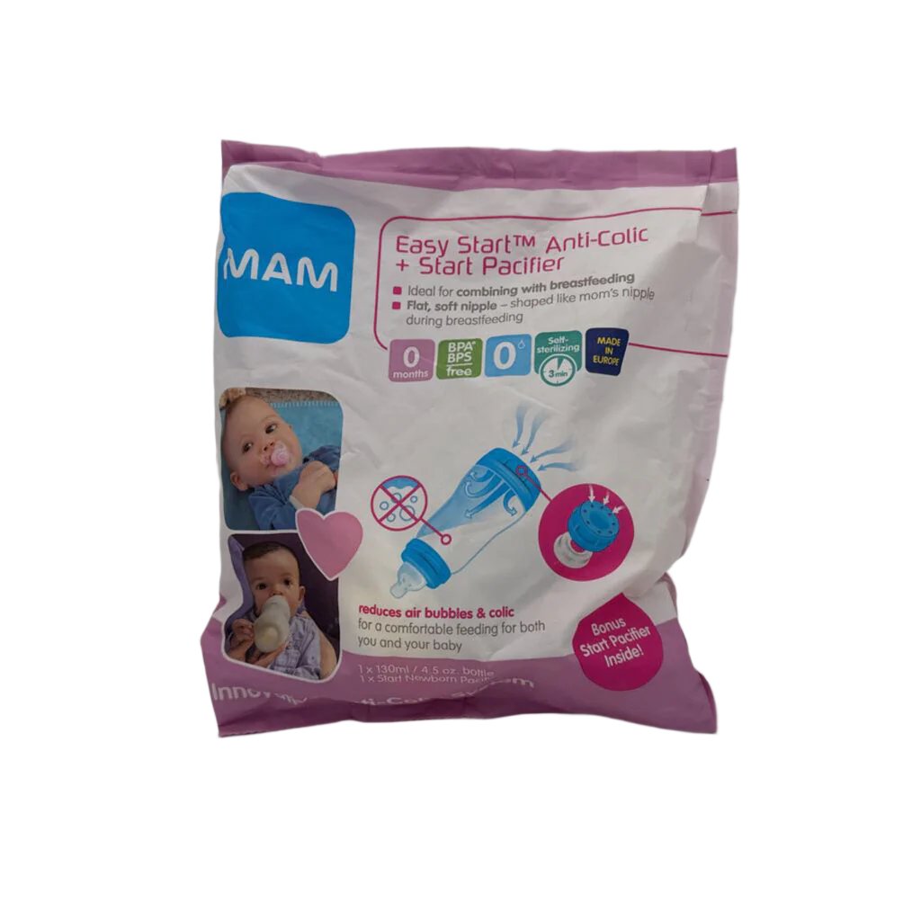 Anti-Colic System Bottle & NB Pacifier