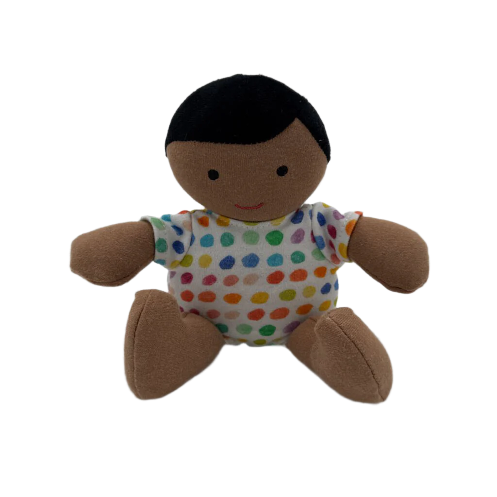 Baby Doll + Polka Dot Onesie