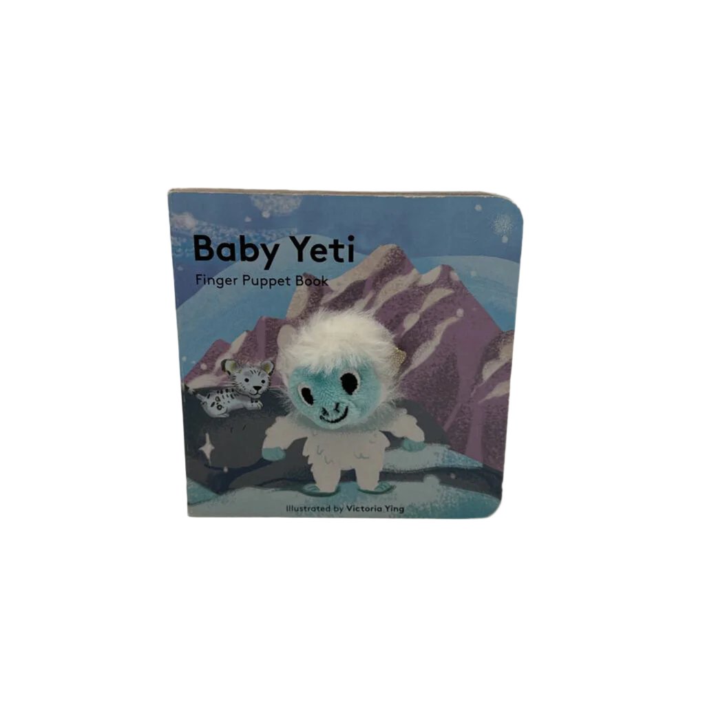 Baby Yeti Finger Puppet Book