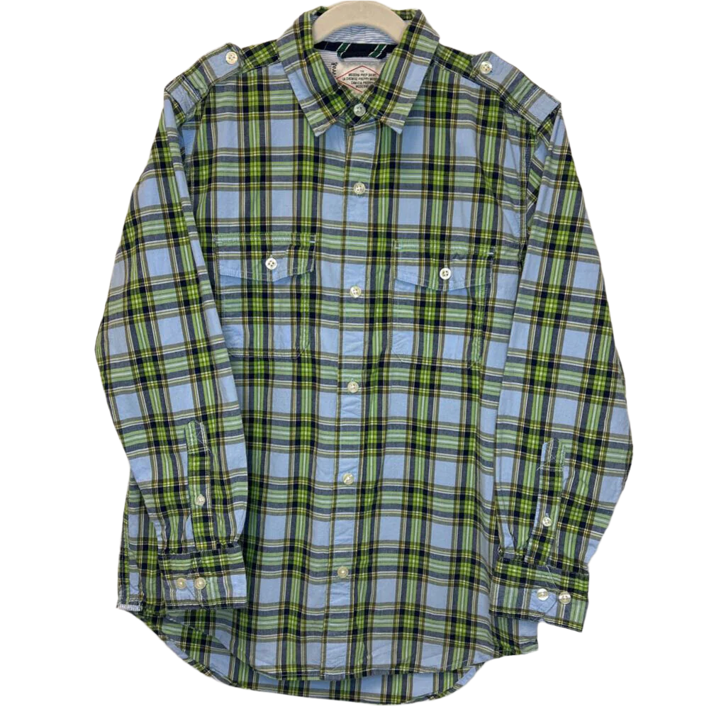 LS Collared Button-Up Shirt