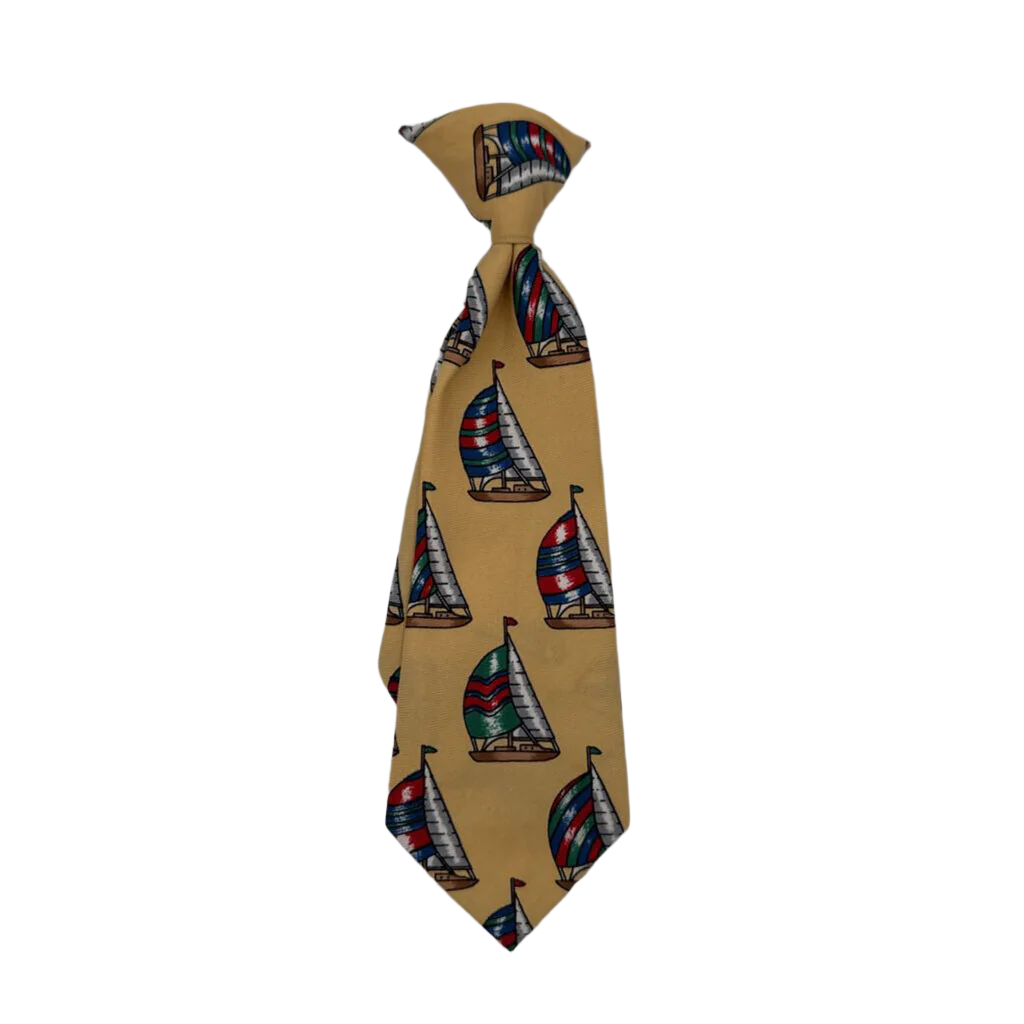 Clip On Tie / Sailboats