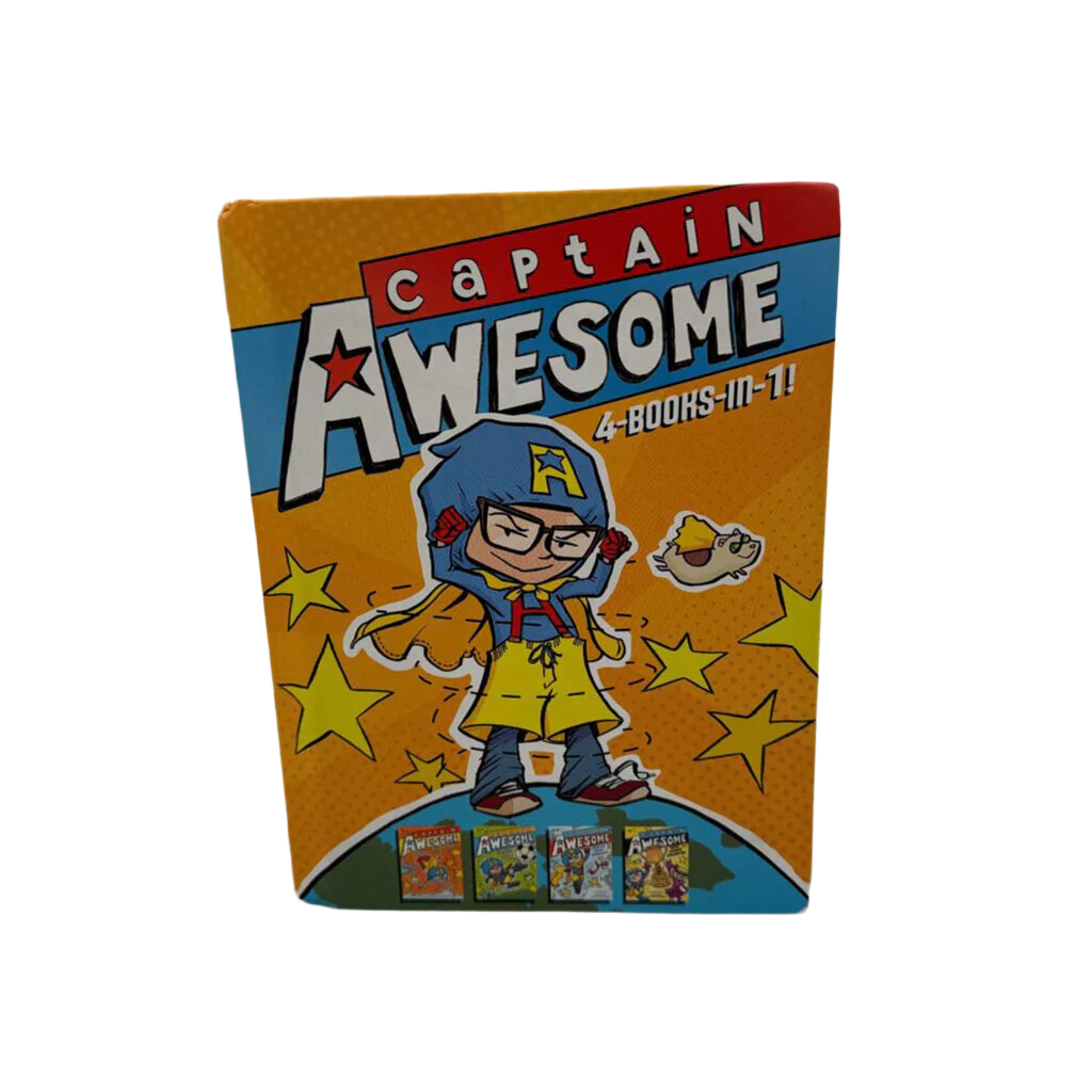 Captain Awesome 4 Books In 1