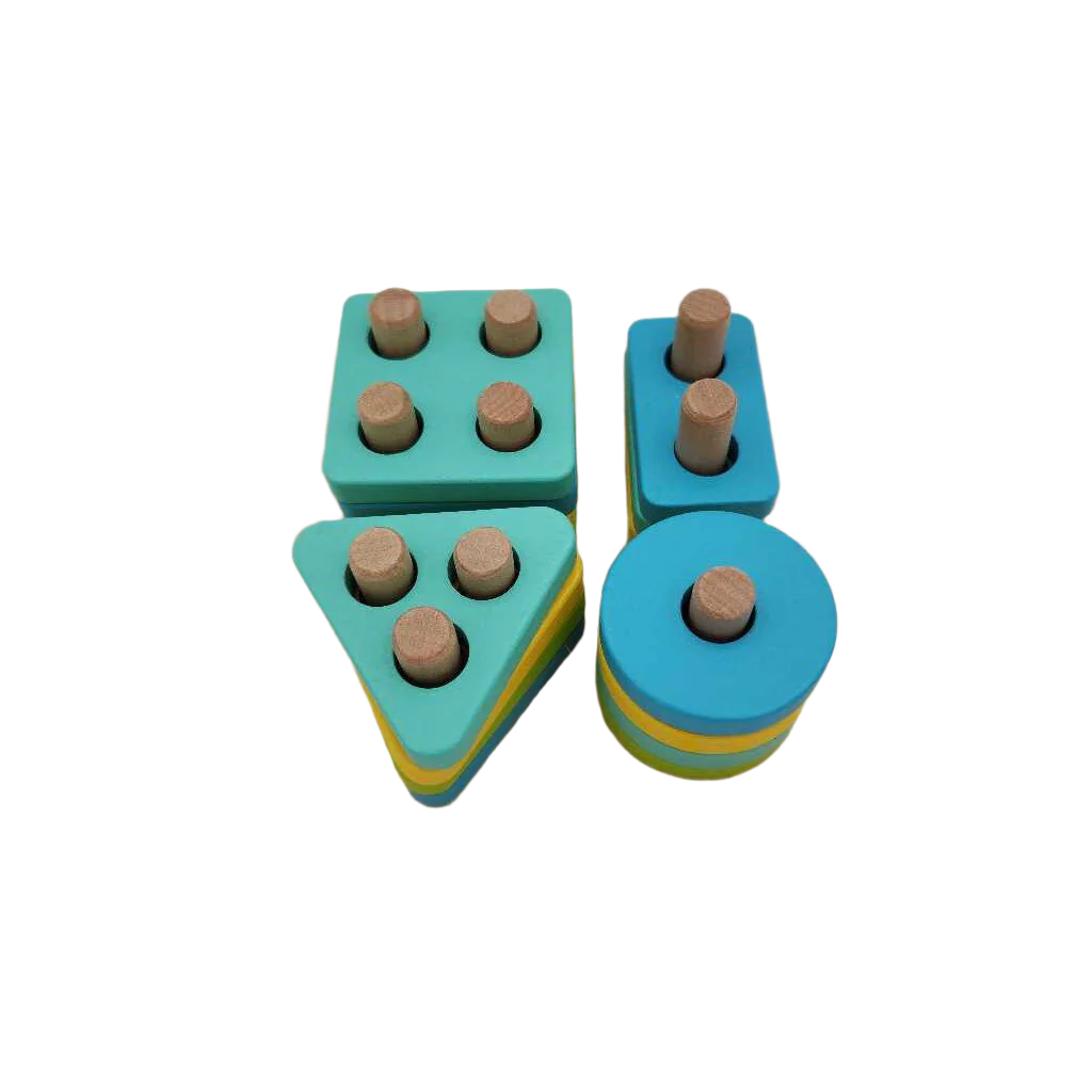 The Enthusiast Sort & Stack Peg Puzzle