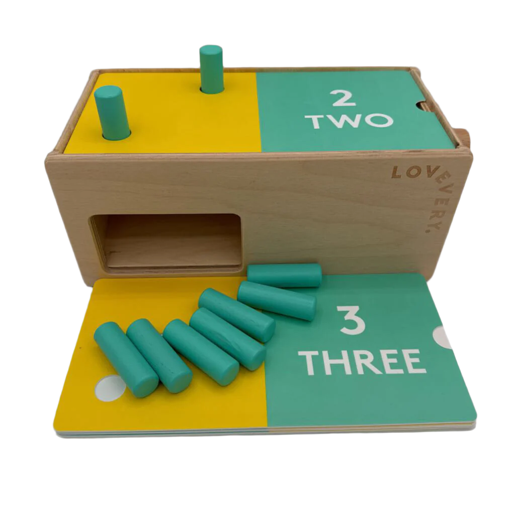 Wooden Counting Slot Toy