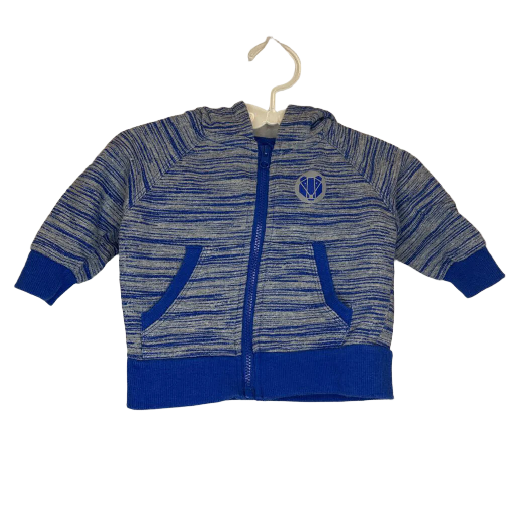 Zip Up Hoodie / Stripes