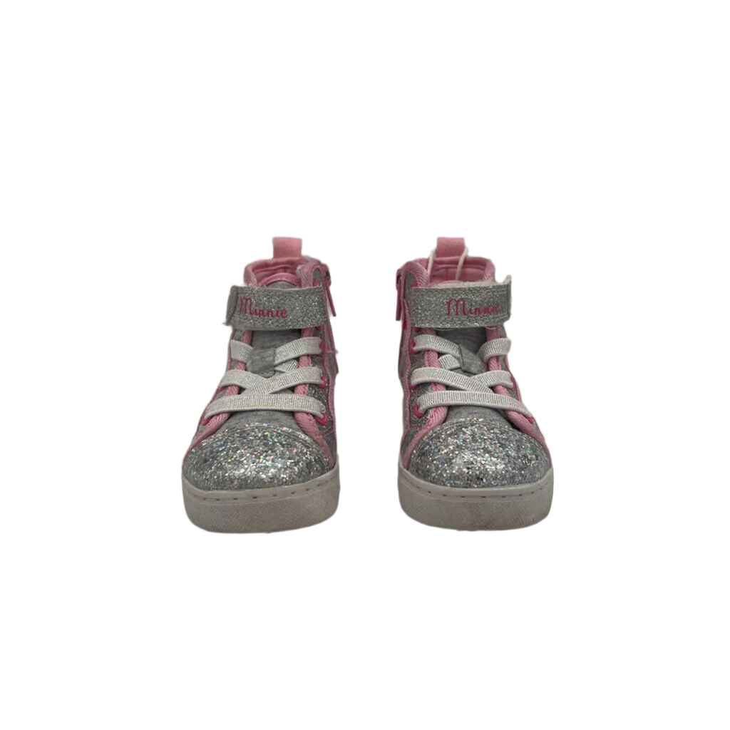 Zip Up High Tops / Minnie