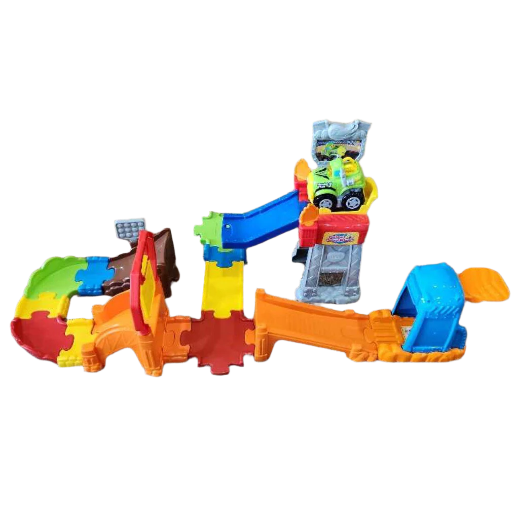 Press and Race Monster Truck Rally Playset