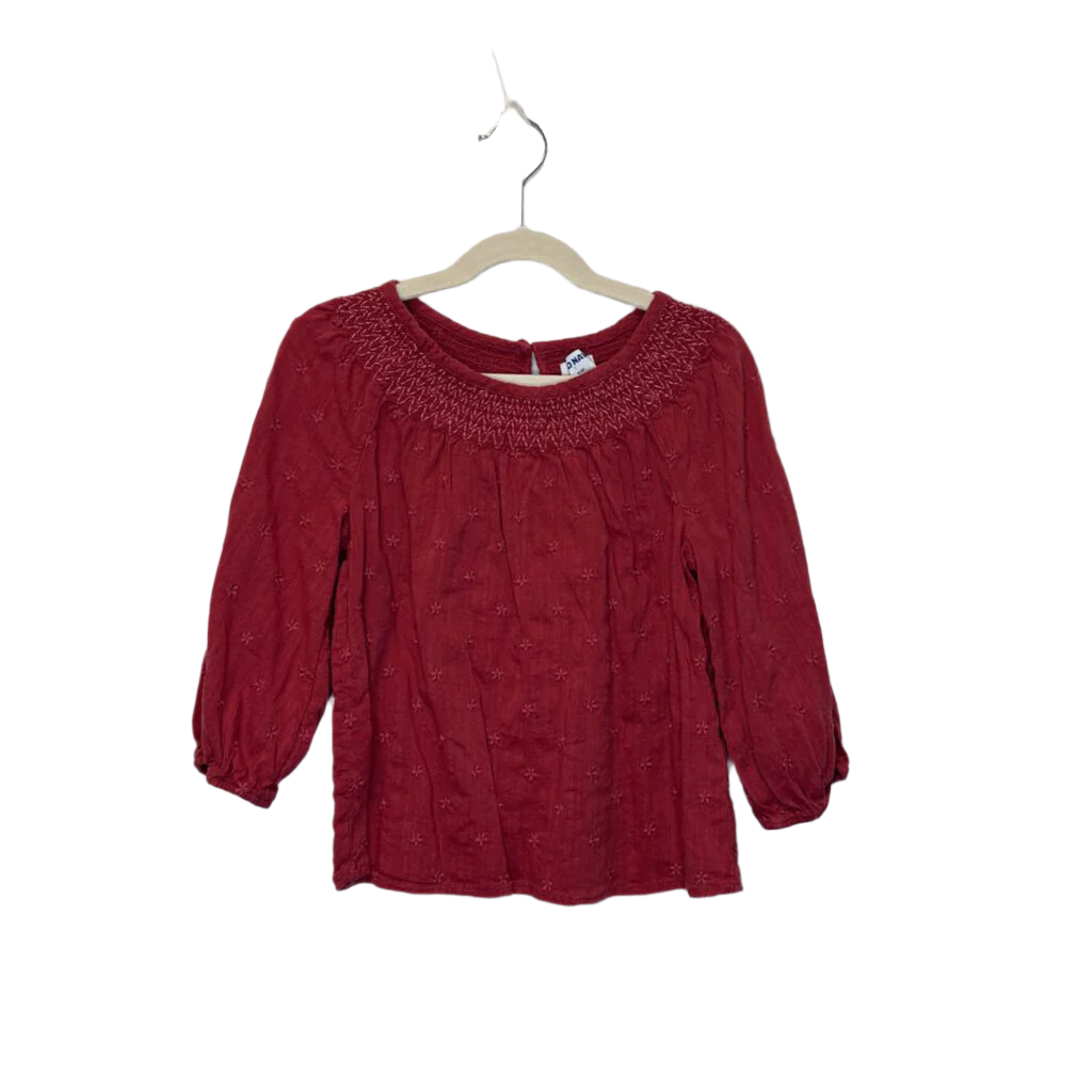 Peasant Smocked Top