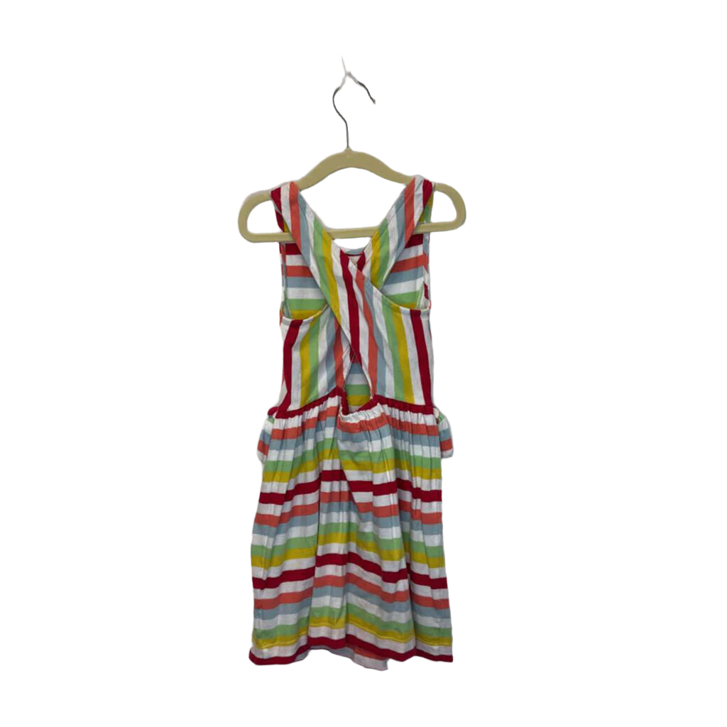 Sleeveless Dress/Rainbow Striped