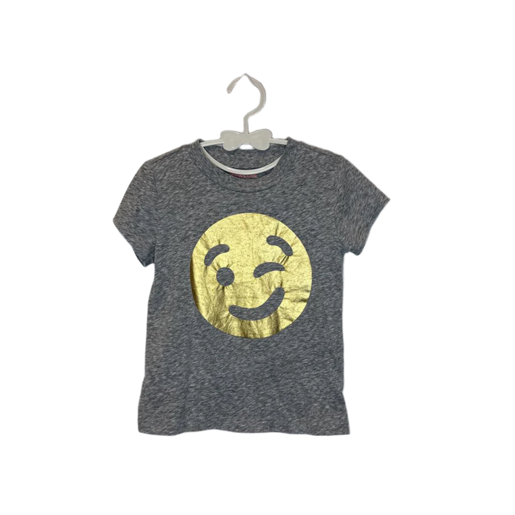 T-Shirt/Gold Smiley