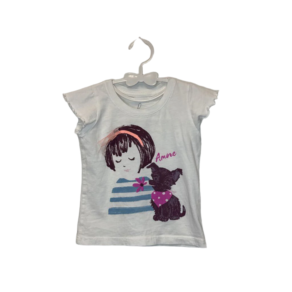 T-Shirt/Girl/Puppy