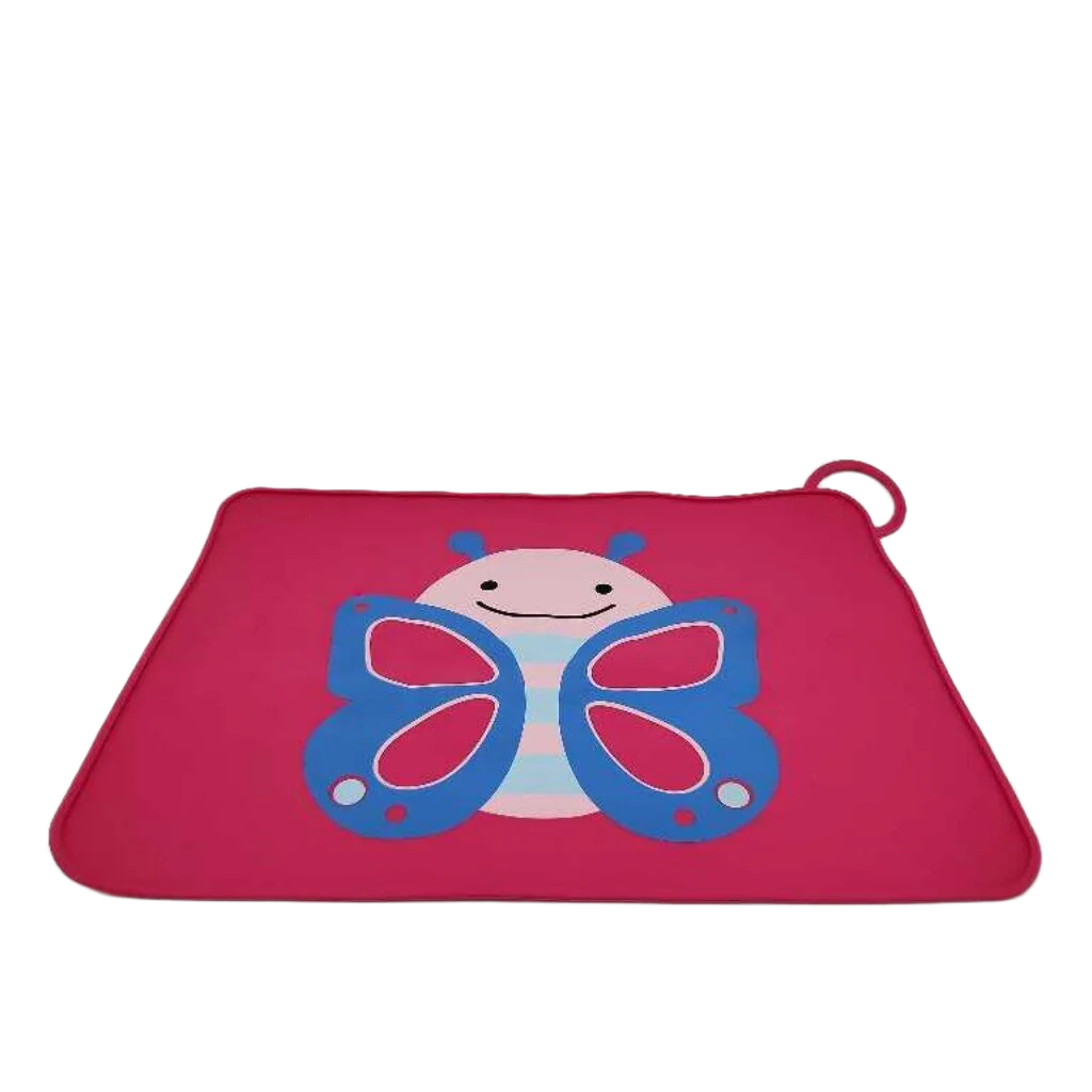 Butterfly Silicone Fold & Go Placemat