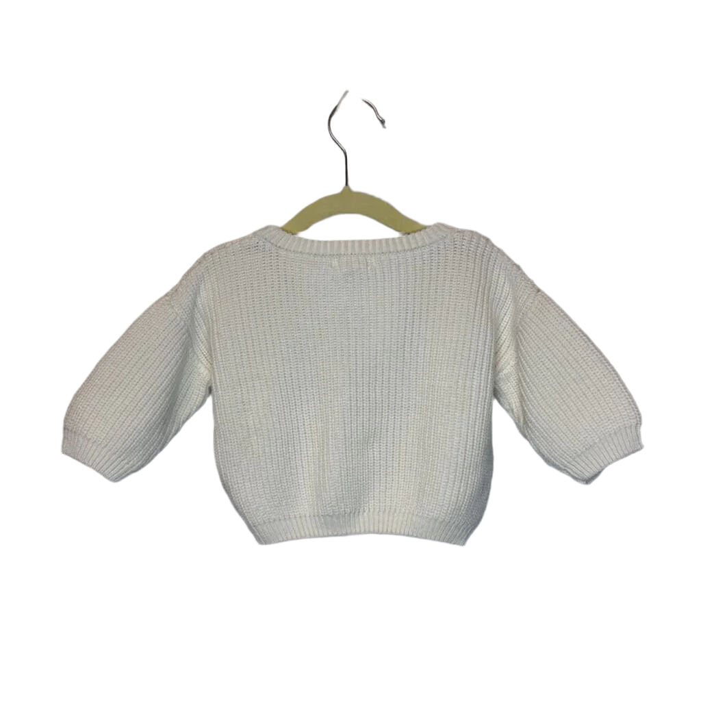 Cable Knit Crew Neck Sweater