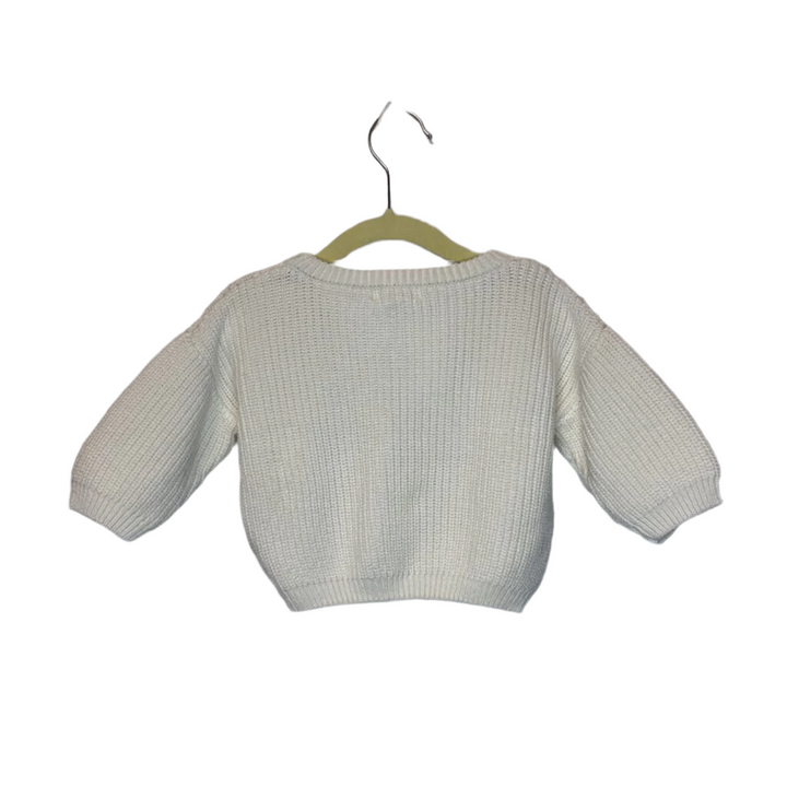 Cable Knit Crew Neck Sweater