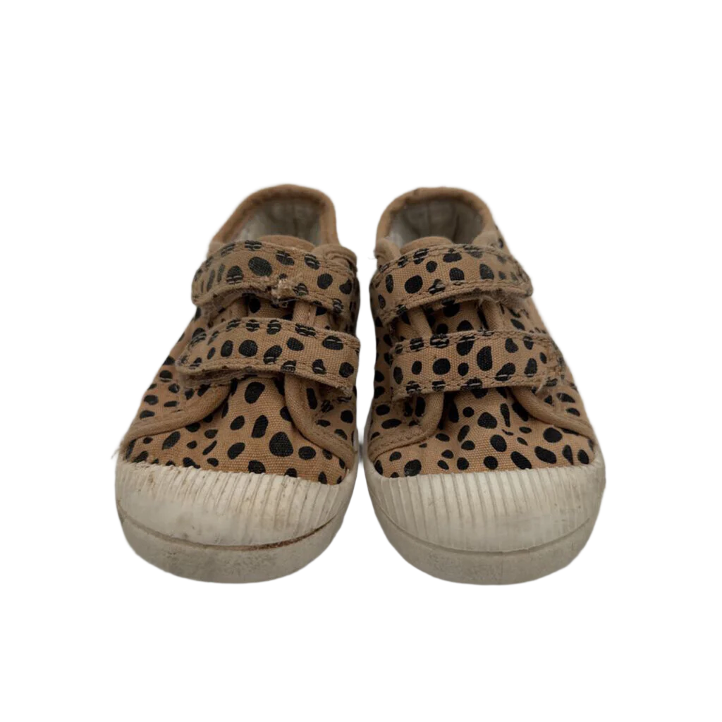 Zip Up Boots / leopard Print + Star