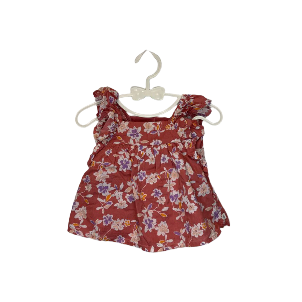 Dress + Diaper Cover / Flowers