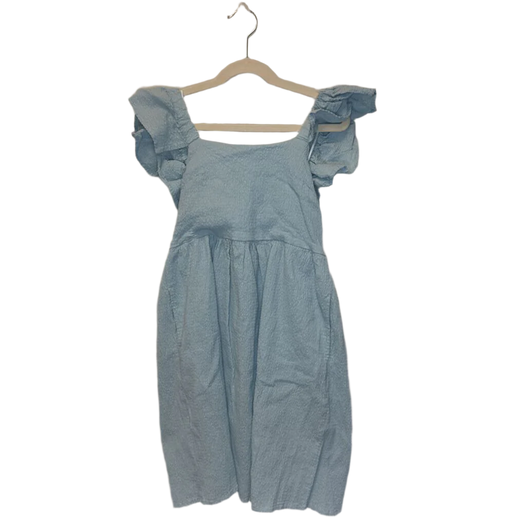 Ruffle Sleeves Dress